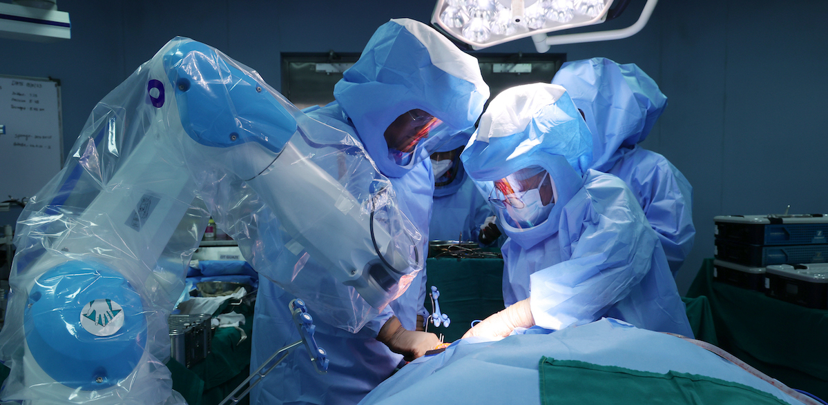 Robot Assisted Knee Replacement Surgery